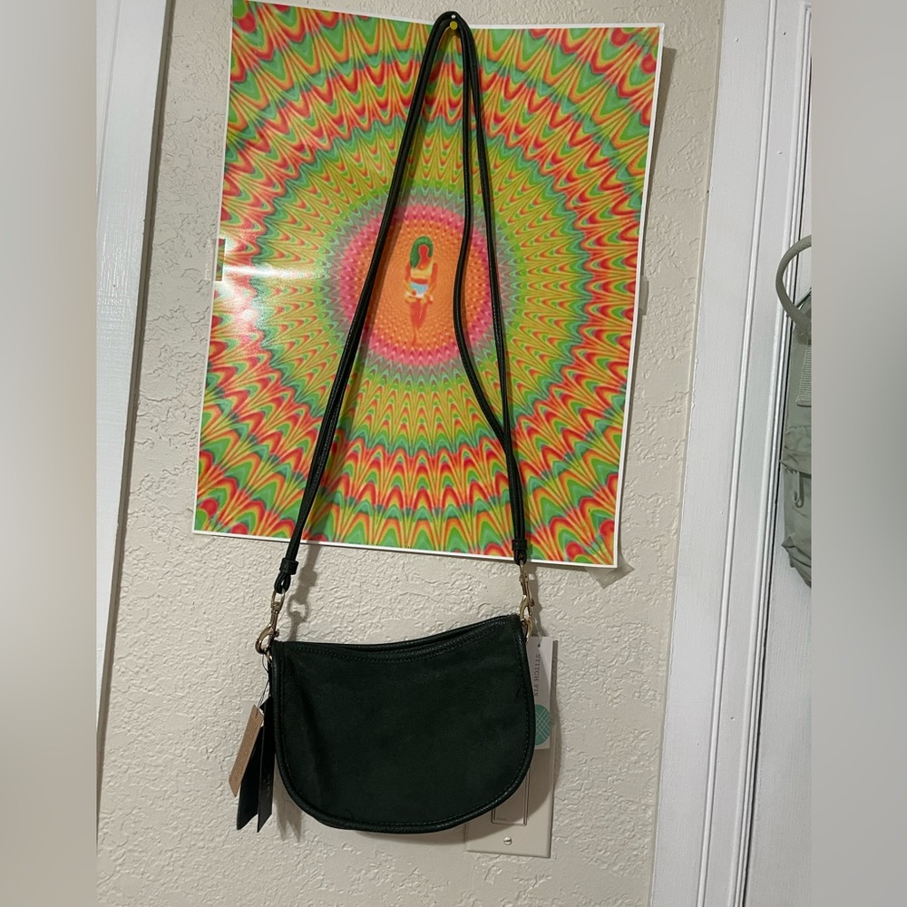 Street Level Dark Green crossbody